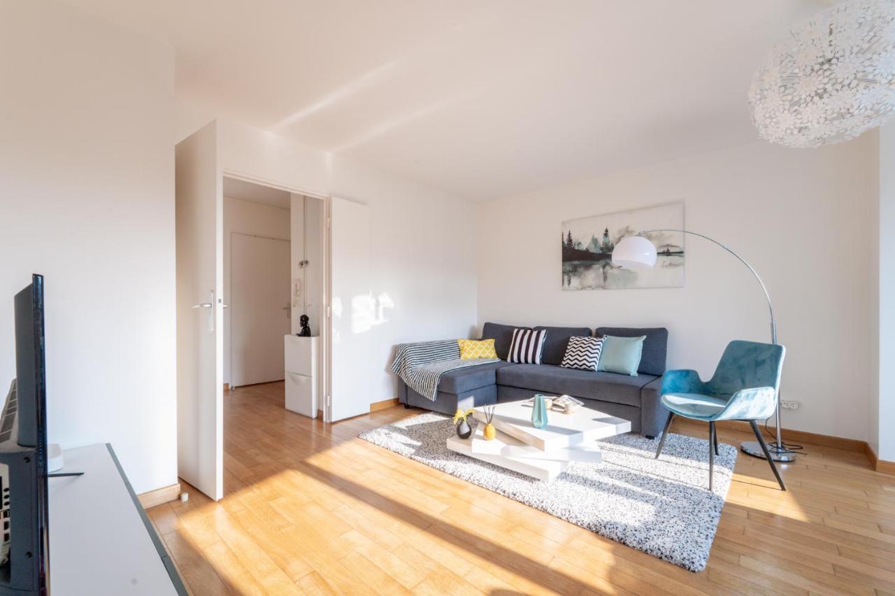 Immotovo - Suite Moderne - Paris 8 Min - Parking - Netflix Villejuif Exteriör bild