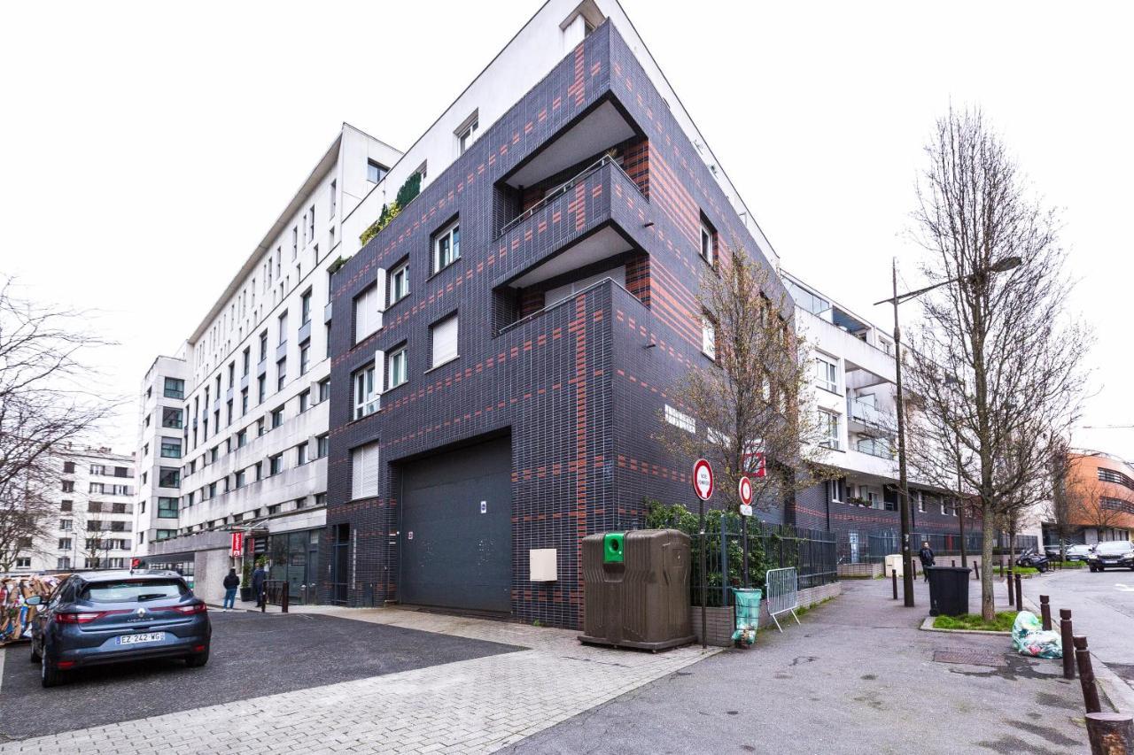 Immotovo - Suite Moderne - Paris 8 Min - Parking - Netflix Villejuif Exteriör bild