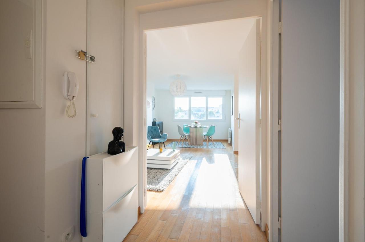 Immotovo - Suite Moderne - Paris 8 Min - Parking - Netflix Villejuif Exteriör bild
